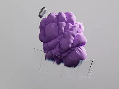 Personal project / Cinema 4D + Redshift material practice 3d 3d form 3d shape abstract branding cinema 4d cloth creative design glass graphic design illustration motion graphics redshift render ui