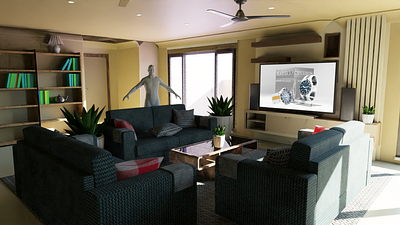 Living Room design 3d design