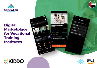 Digital Marketplace for Vocational Training Insti. education mobile app mvp