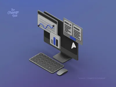 Applications - Isometric 3D Icon 3d apple application blender computermimac icon illustration isometric pc render