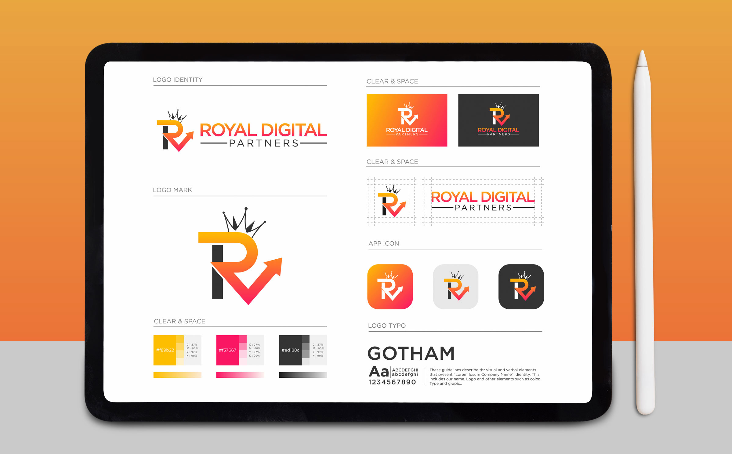 trendy minimalist tech logo and brand style guide 3d icon app icon brand guidelines brand identity brand logo brand style guide branding businesslogo crypto logo design icon design identity logo logo design modern logo tech logo