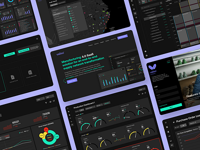 Manufacturing Execution System Dashboard app dashboard design ui ux