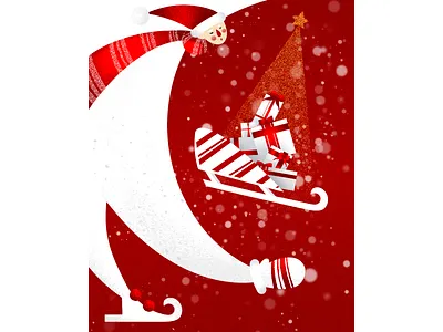 Christmas elf design graphic design illustration