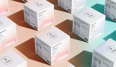 Packaging Design - Cura Your Daily Supplement branding design gradient graphic design health illustration logo vitamin