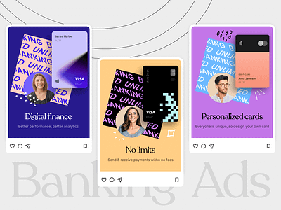 banking social media ads template ads banking banner banners branding campaign design graphic design instagram instagram post instagram templates post social ads social media social media ads social media advertising social media banner stories story templates
