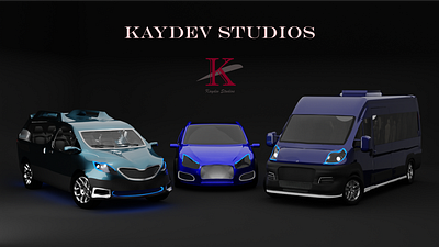 Car Collection 3d branding design