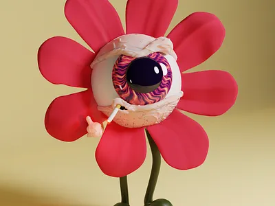 Morning, Sunshine! 3d 3d art art direction blender blender3d blockchain c4d character collectible crypto art ethereum flower illustration metaverse nft nft collection opensea pbr