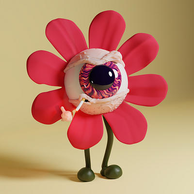 Morning, Sunshine! 3d 3d art art direction blender blender3d blockchain c4d character collectible crypto art ethereum flower illustration metaverse nft nft collection opensea pbr