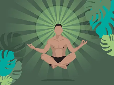 Keep calm Poster design flat graphic design illustration inspiring vector