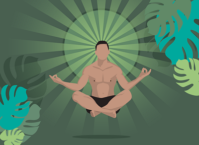 Keep calm Poster design flat graphic design illustration inspiring vector