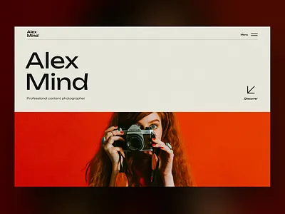 Midnight – a portfolio template by Ultra for photographers. design designresources minimal photograph portfolio portfolio template ui ultra template ux web web design website