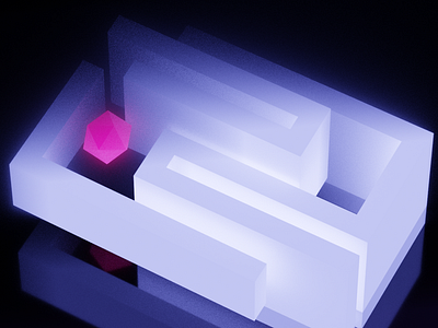 3D maze 3d graphic design