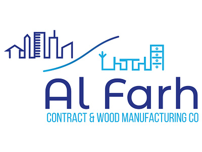 Contract and Wood Logotype branding contracting design furniture graphic design illustration logo logotype manufecturing minimalistic typography ui vector wood