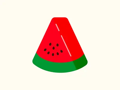 Fruit Sticker Pt. VII branding design flat fruit graphic design green icon illustration logo melon nature packaging plant print red seeds sticker stickers vector watermelon