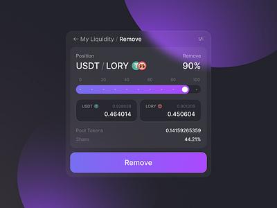 Crypto exchange liquidity remove black crypto dark mode exchange liquidity purple