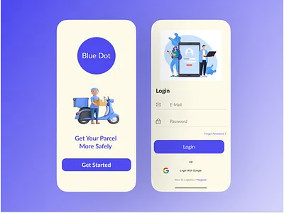 New Logistic Delivery App app branding design graphic design illustration logo typography ui vector