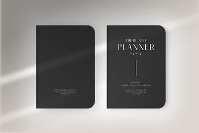 2023 Budget Planner Template CANVA behance book cover bundle canva canva design canva template cover design magazine notebook notebook cover