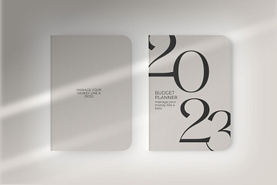 2023 Budget Planner Template CANVA behance bundle canva canva design canva template cover design cover template design printables template