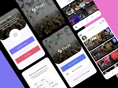 Tixxi 3d animation best design branding design designstudio graphic design illustration logo marvelloux marvelloux ux ui design studio mobile app mobile ui motion graphics typography ui ux vector web design web ui