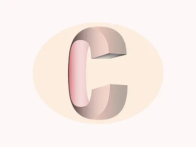 C lettermark