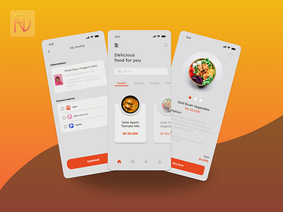 Food Delivery App Clean Concept 3d animation app branding cleanweb design fooddelivery graphic design logo mobileapp motion graphics onlineshop ui uidesign webdesign