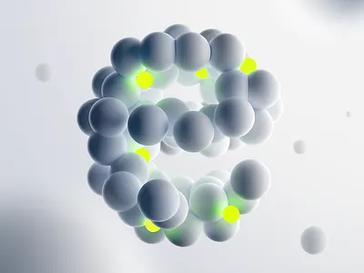 ALPHABET | E 36daysoftype 3d alphabet art branding bubble business design graphic design green illustration letter letters object type