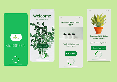 MorGREEN branding ui