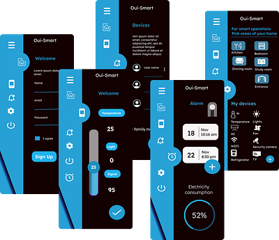 Ouii-Smart branding ui