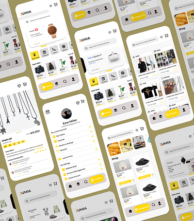 Jumia Redesign app jumia redesign ui ux