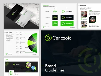 Cenozoic corporate brand identity