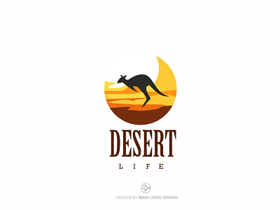 Australian Desert Wildlife Logo animal art aussie australia australian wildlife beach beauty boomerang cangaroo desert heart love melbourne nature newzealand ocean sun sydney victoria wildlife photography