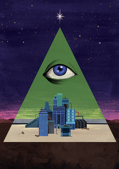 From below digital painting drawing illustration painting