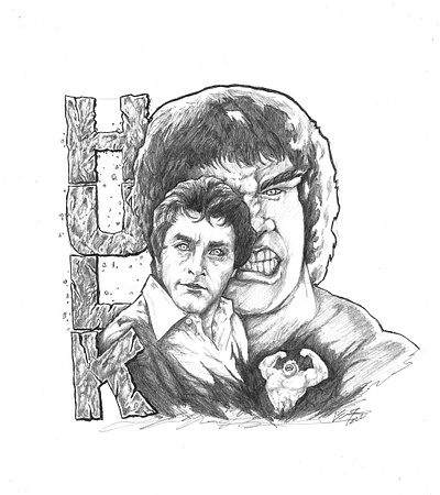 Boceto serie de TV. HULK