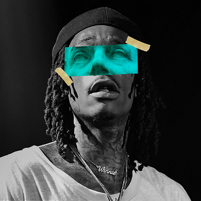 Future I 420 black and white chain constrast graphic design green hat hip hop kush rap tape weed whiz khalifa