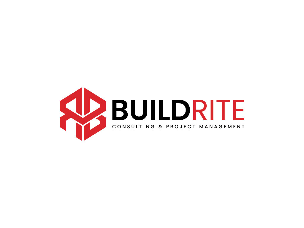 Build Rite Company Logo Design b letter logo branding construction creative logo custom logo letter logo logo r letter logo