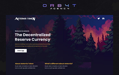 Blockchain Crypto landing page blockchain crypto design flat header landing page pixel art website