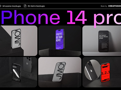 iPhone 14 pro mockups - v1