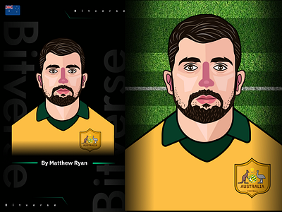 World Cup Series - Karim By Matthew Ryan graphic design