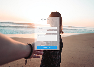 Daily UI 011 - Contact Us contact information contact us email figma personal information ui
