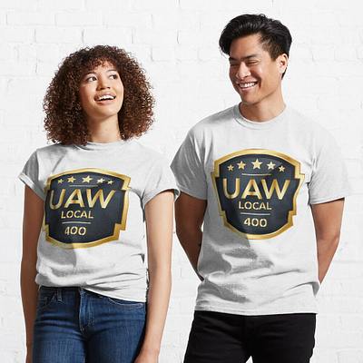 UAW local 400 Classic t-shirt branding classictshirt graphic design icon logo trendy design