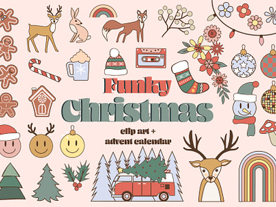 Funky Christmas + Advent Calendar