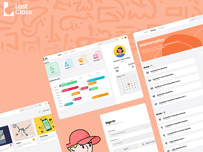 LastClass animation design graphic design illustration typography ui ux vector