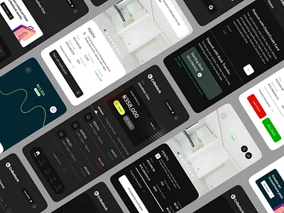 Cribstock - Real estate investment app mobile app design product design real estate stock investment app ui ux