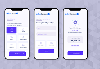 Chatbot App Virtual Assistant chatbot claims health claims virtual assistant