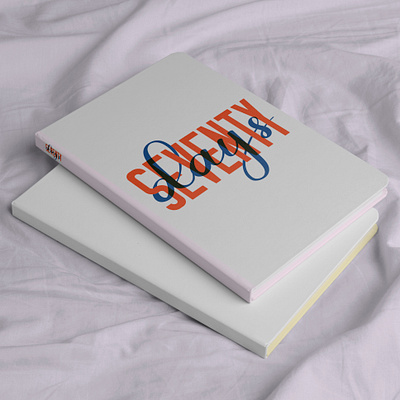 Seventy days Book Cover bibliophil book cover book cover design design illustation illustration logotype minimal trendy typography vector