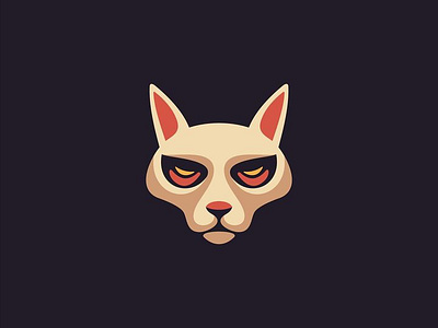 Cat logo design branding design graphic design logo vector