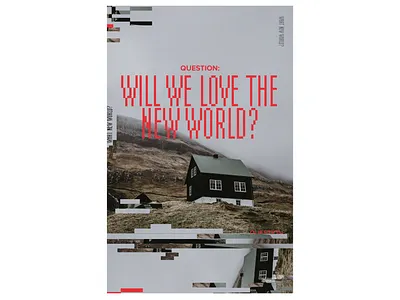 morning practice no. 8 cabin composition design graphic design illustration layout pixel poster vector