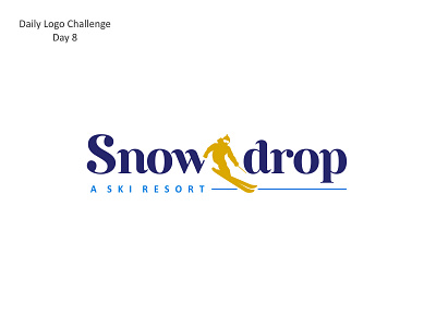 Ski Mountain dailylogo dailylogochallenge logo logodesign mountain ski mountain ski resort skiing skimountain skiresort snow winter