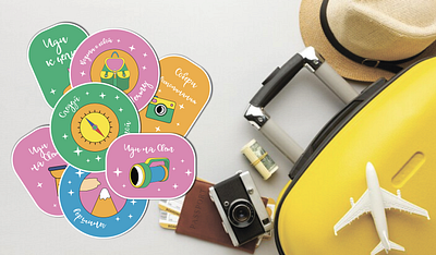 y2k stickers: Adventure branding design flat graphic design illustration inspiring vector