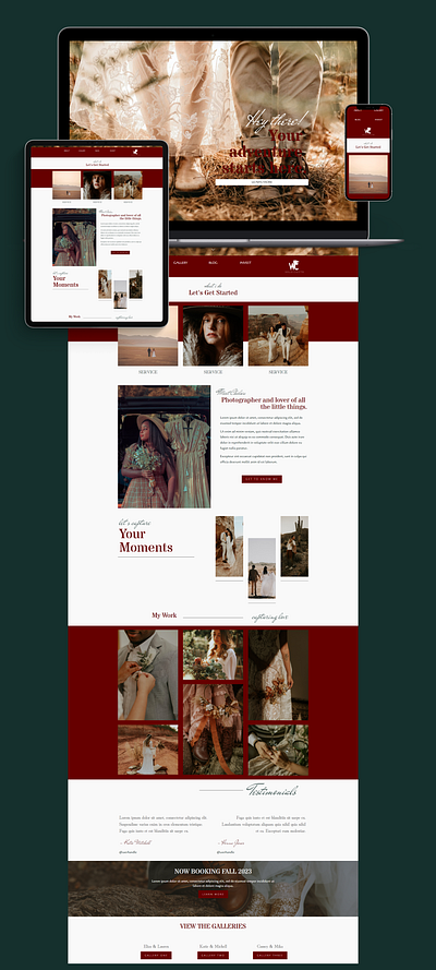 Wild Coyote branding design google sites google sites template logo ui ux web web design